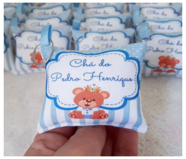 Lembrancinha Chaveiro almofada Personalizado